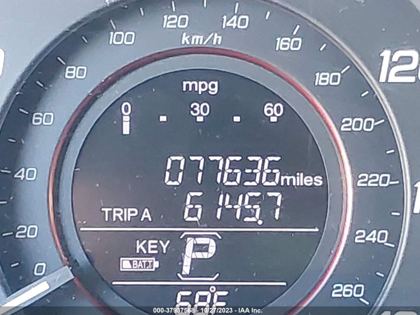 2013 HONDA ACCORD CPE EX-L 1HGCT2B88DA004804