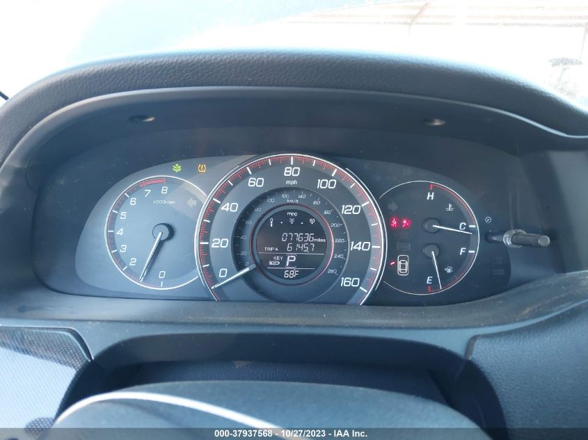 2013 HONDA ACCORD CPE EX-L 1HGCT2B88DA004804