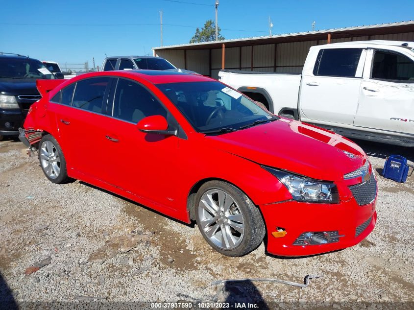 2014 CHEVROLET CRUZE LTZ - 1G1PG5SBXE7372720