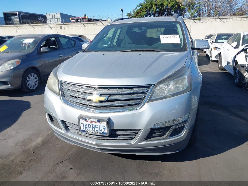 2015 CHEVROLET TRAVERSE LT - 1GNKRHKD4FJ290153