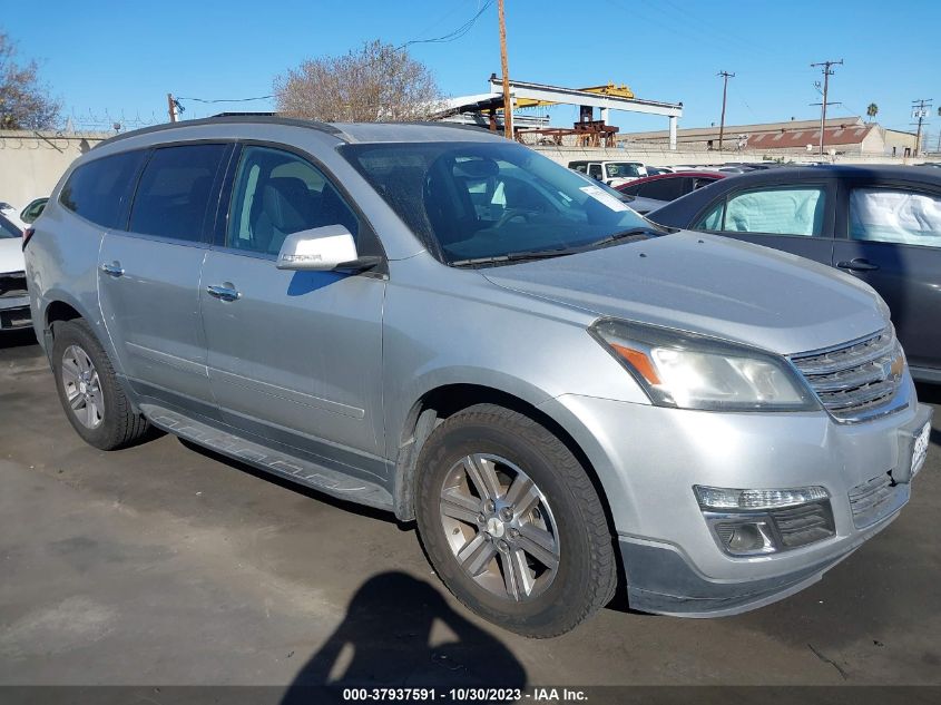 2015 CHEVROLET TRAVERSE LT - 1GNKRHKD4FJ290153
