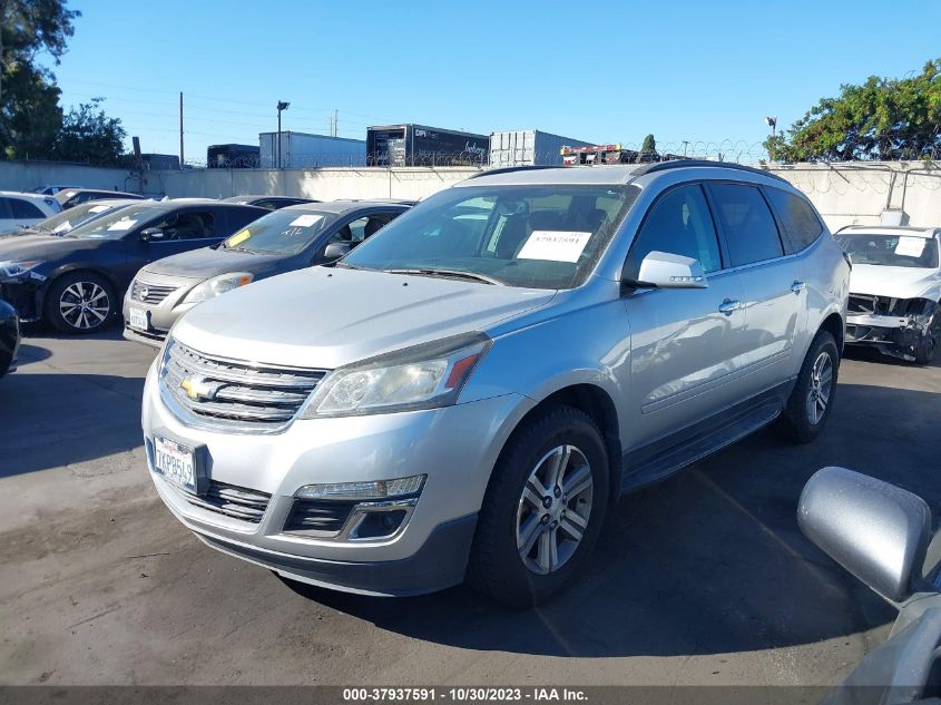 2015 CHEVROLET TRAVERSE LT - 1GNKRHKD4FJ290153