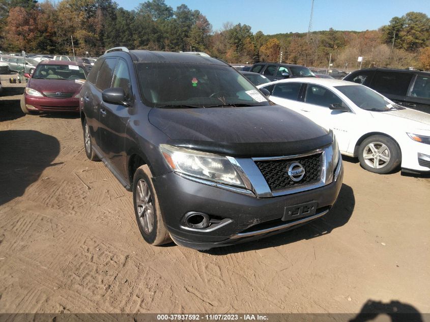 2014 NISSAN PATHFINDER SV - 5N1AR2MN0EC619386