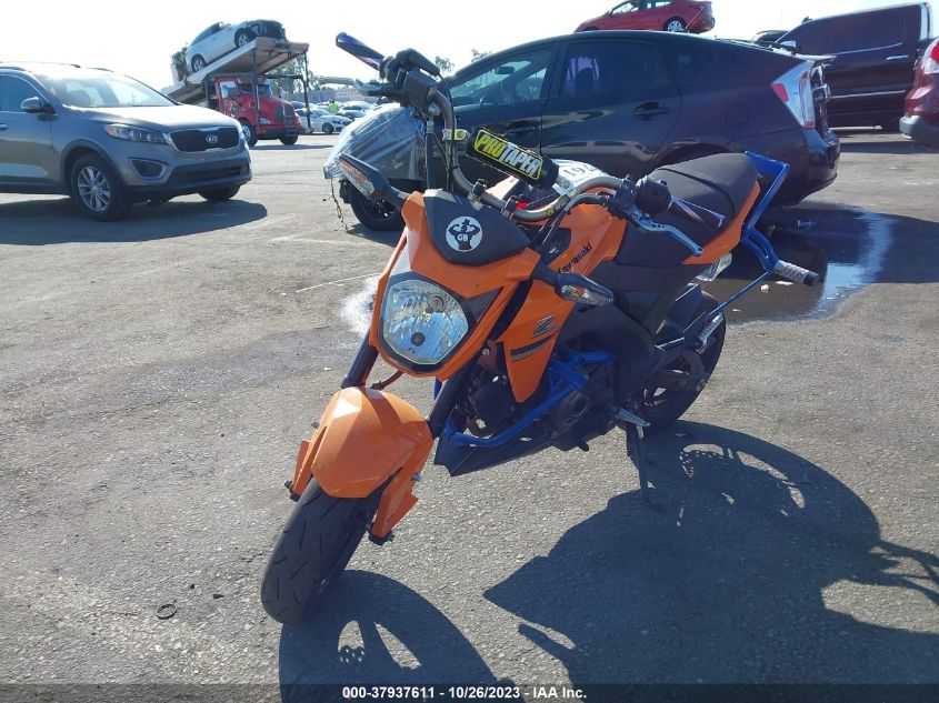 VIN JKABRRJ15KDA15208 2019 KAWASAKI BR125 J