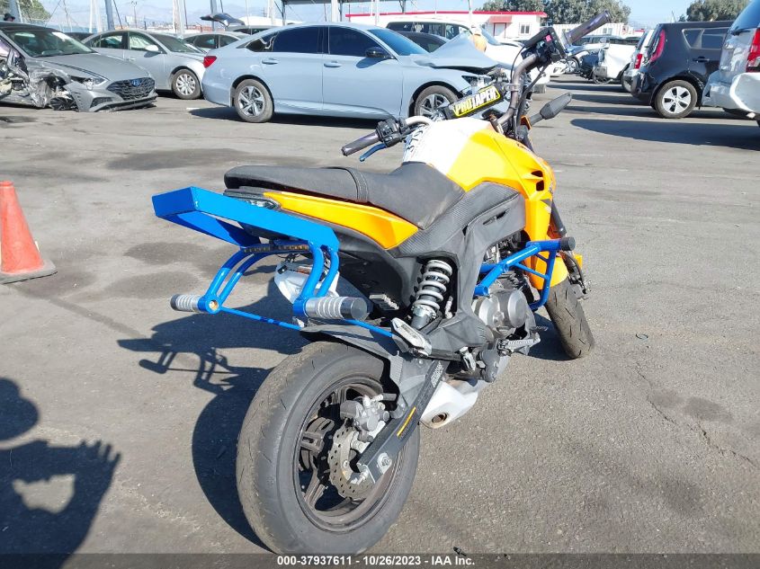 VIN JKABRRJ15KDA15208 2019 KAWASAKI BR125 J
