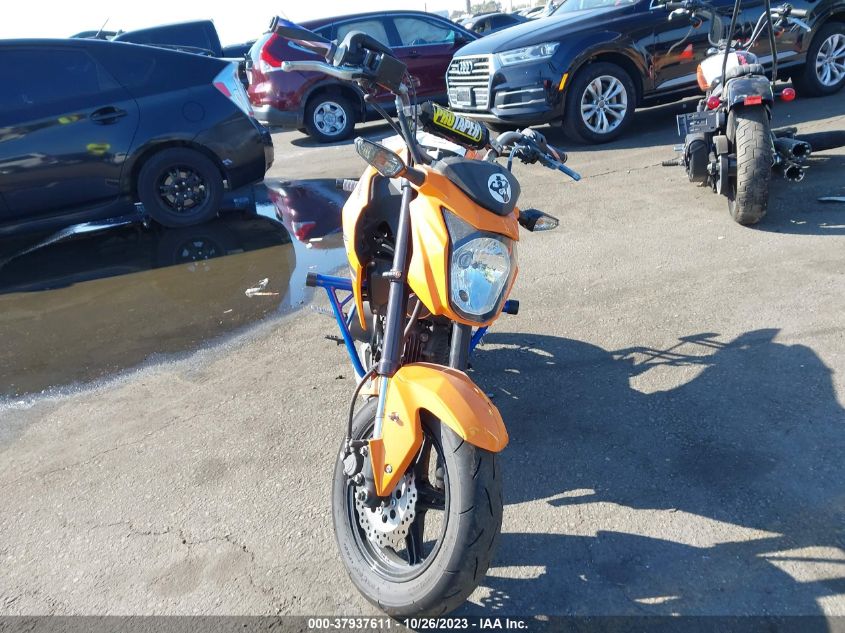 VIN JKABRRJ15KDA15208 2019 KAWASAKI BR125 J
