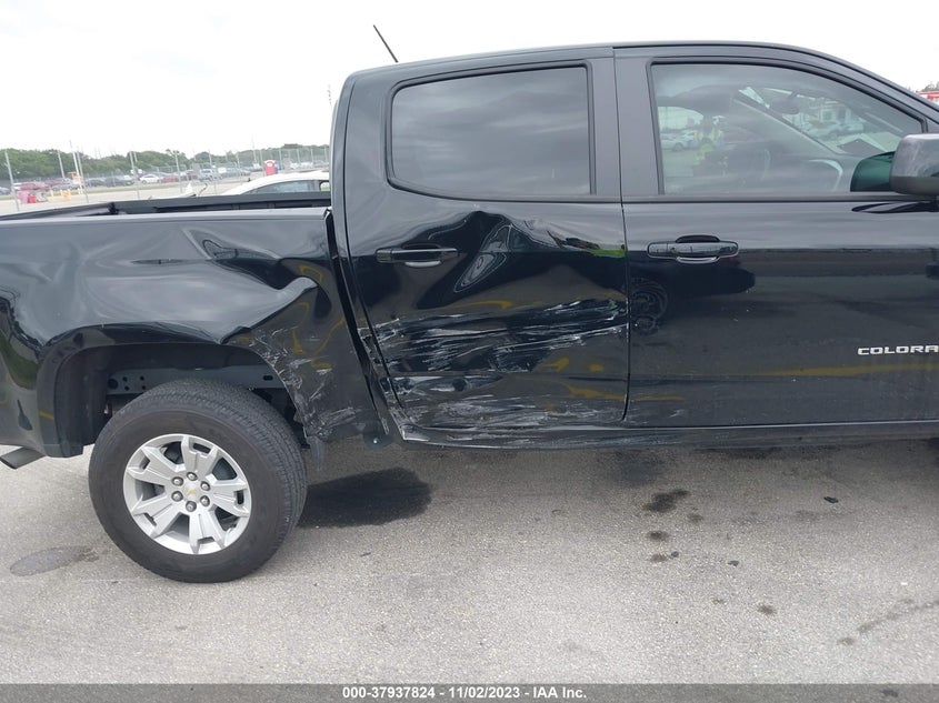 VIN 1GCGSCEN7N1233017 2022 CHEVROLET COLORADO 2WD LT