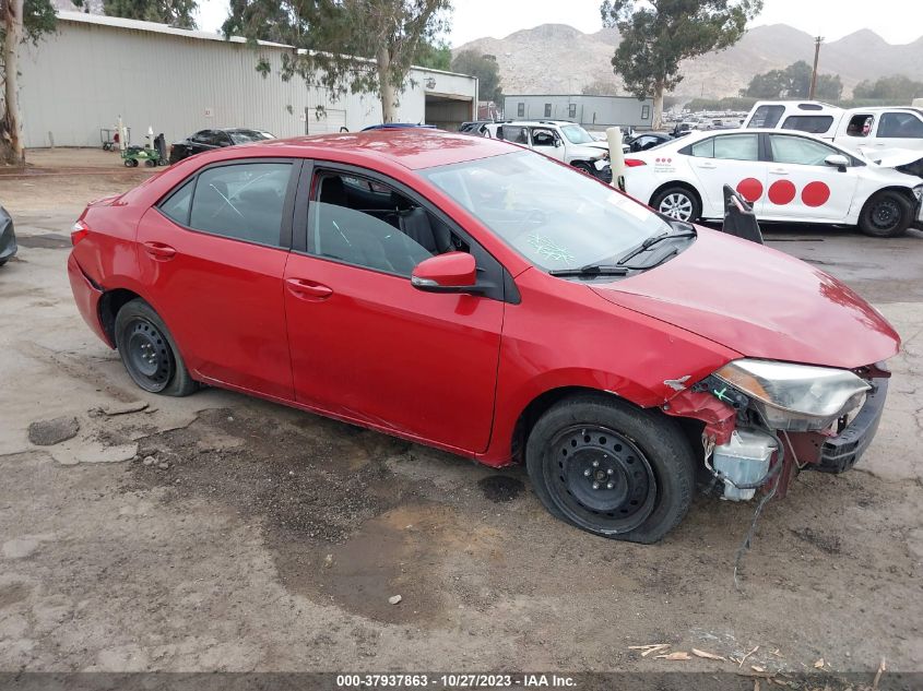 2016 TOYOTA COROLLA L/LE/S/S PLUS/LE PLUS - 5YFBURHE1GP495424