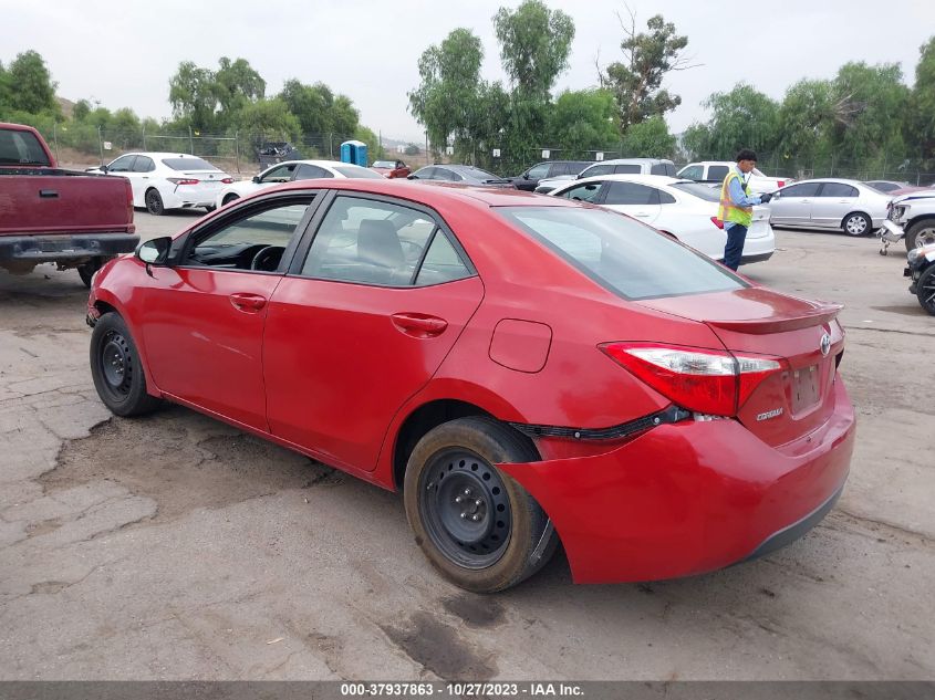 2016 TOYOTA COROLLA L/LE/S/S PLUS/LE PLUS - 5YFBURHE1GP495424