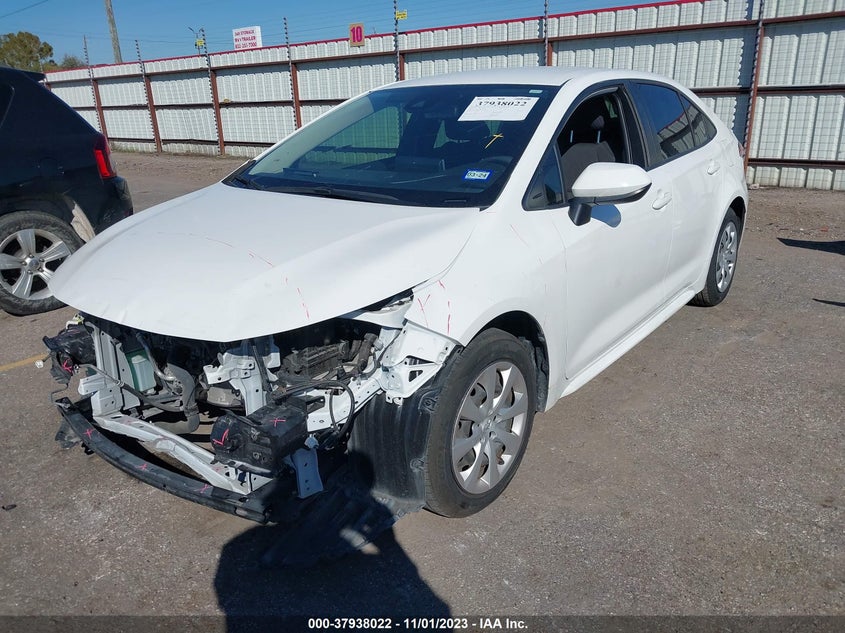 VIN JTDEPMAE7MJ154899 2021 TOYOTA COROLLA LE