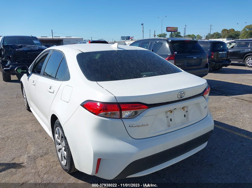 VIN JTDEPMAE7MJ154899 2021 TOYOTA COROLLA LE