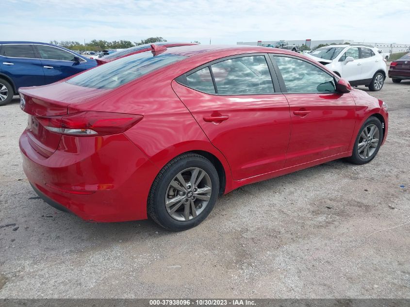 2018 HYUNDAI ELANTRA SEL - 5NPD84LF9JH337238