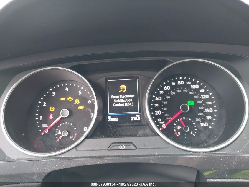 VIN 3VV0B7AX3LM139735 2020 VOLKSWAGEN TIGUAN S