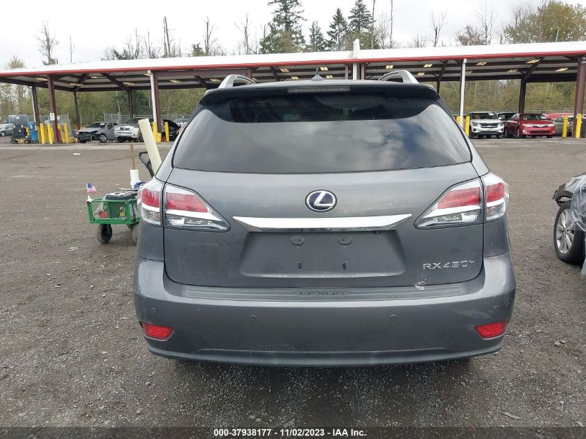 2013 LEXUS RX 450H JTJBC1BA0D2439136