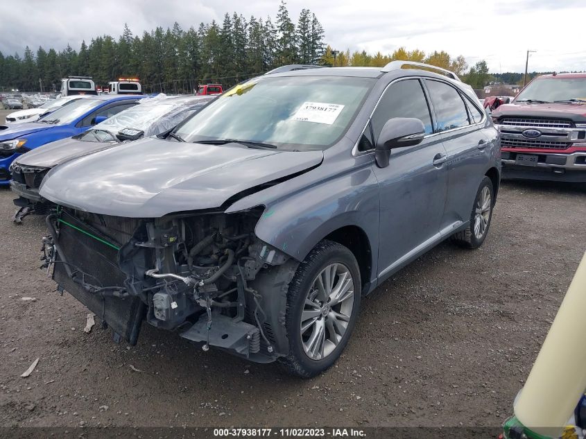 2013 LEXUS RX 450H JTJBC1BA0D2439136