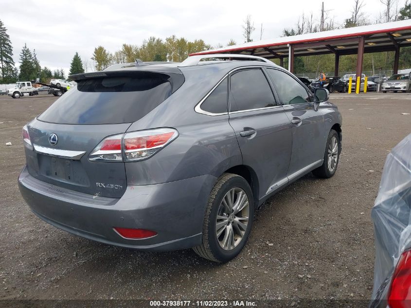 2013 LEXUS RX 450H JTJBC1BA0D2439136