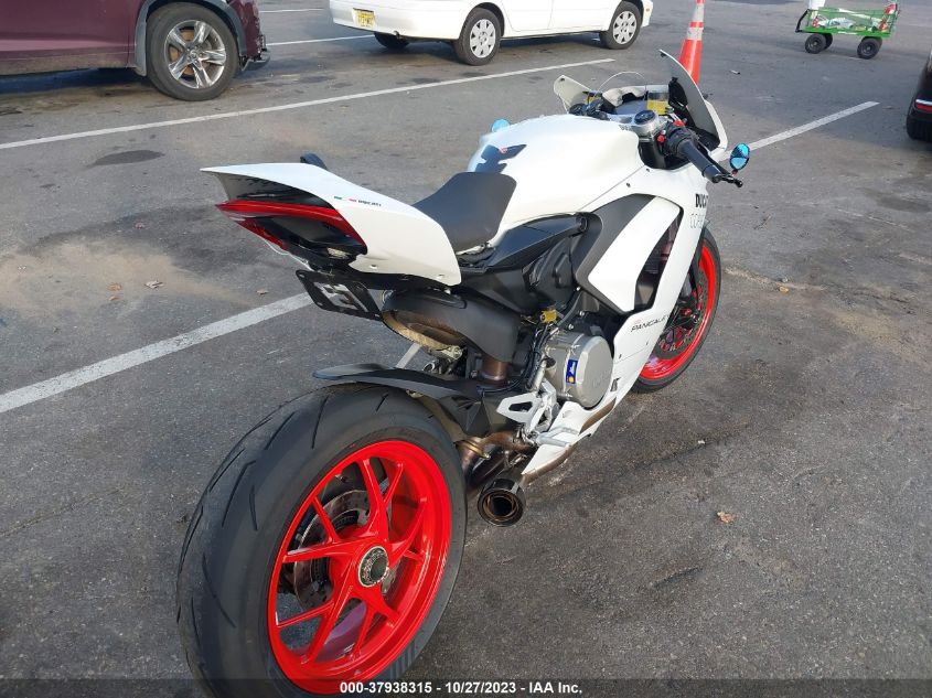 2021 DUCATI PANIGALE V2 ZDMHAATW7MB005524
