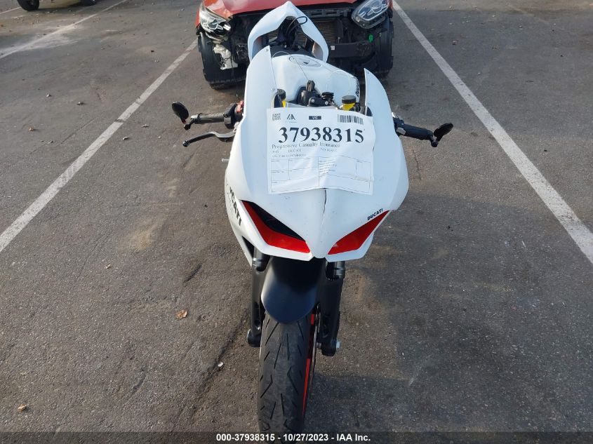 2021 DUCATI PANIGALE V2 ZDMHAATW7MB005524