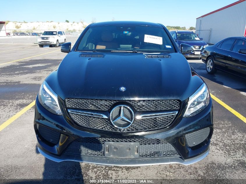 2017 MERCEDES-BENZ AMG GLE 43 COUPE 4JGED6EBXHA061946