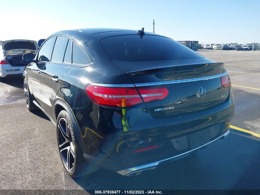 2017 MERCEDES-BENZ AMG GLE 43 COUPE 4JGED6EBXHA061946
