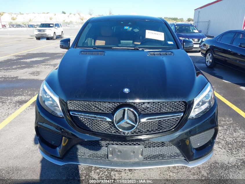 2017 MERCEDES-BENZ AMG GLE 43 COUPE 4JGED6EBXHA061946
