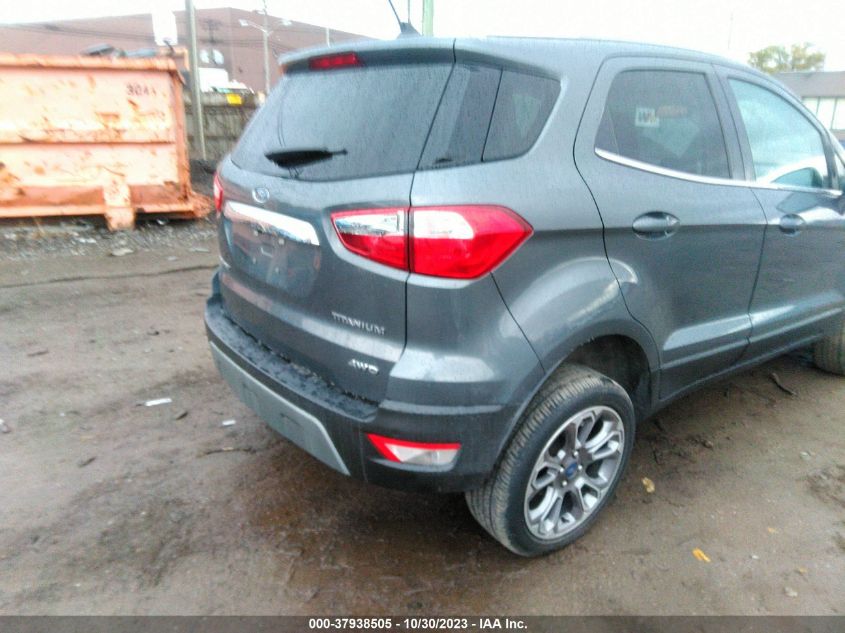 2020 FORD ECOSPORT TITANIUM - MAJ6S3KL1LC333653