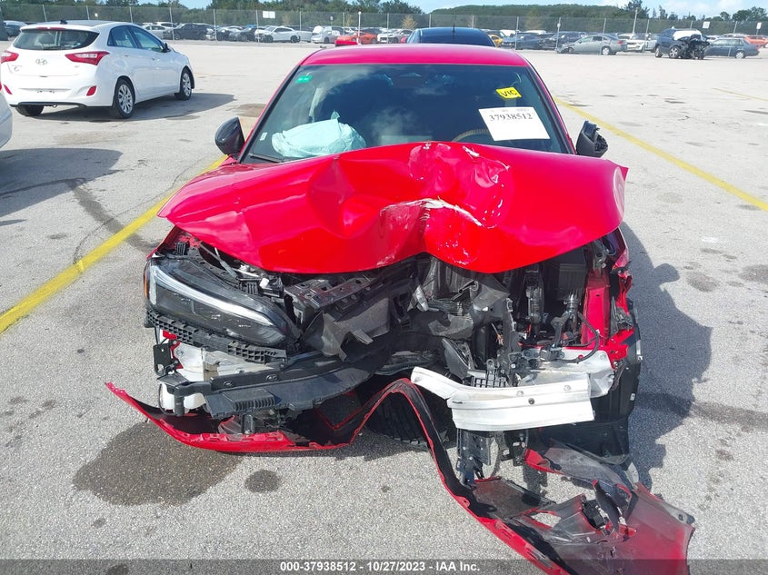 VIN 2HGFE2F55NH580506 2022 HONDA CIVIC SPORT