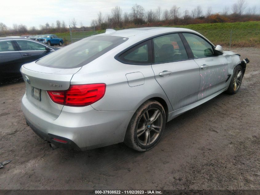 2015 BMW 335I GRAN TURISMO XDRIVE - WBA3X9C58FD868136