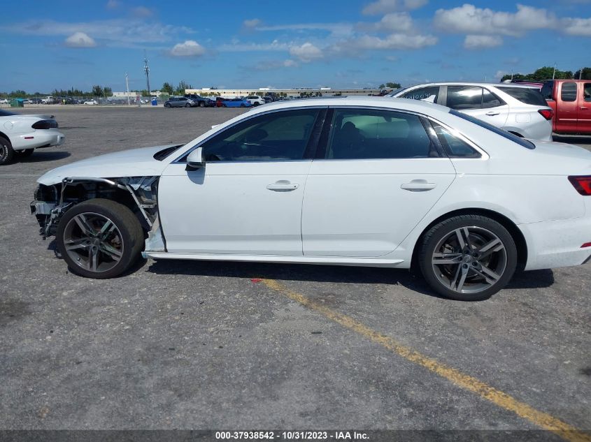 2018 AUDI A4 PREMIUM PLUS - WAULMAF41JA209029