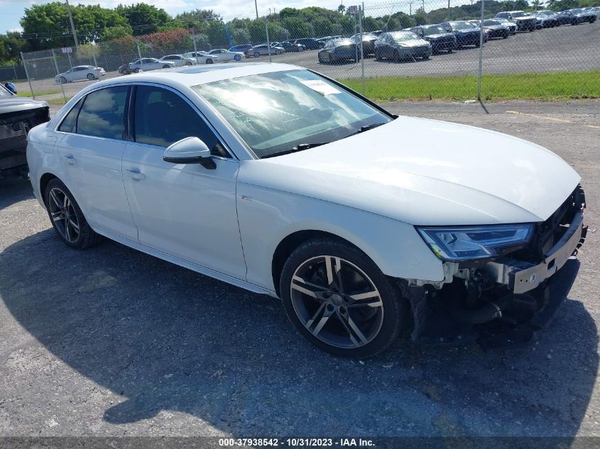 2018 AUDI A4 PREMIUM PLUS - WAULMAF41JA209029