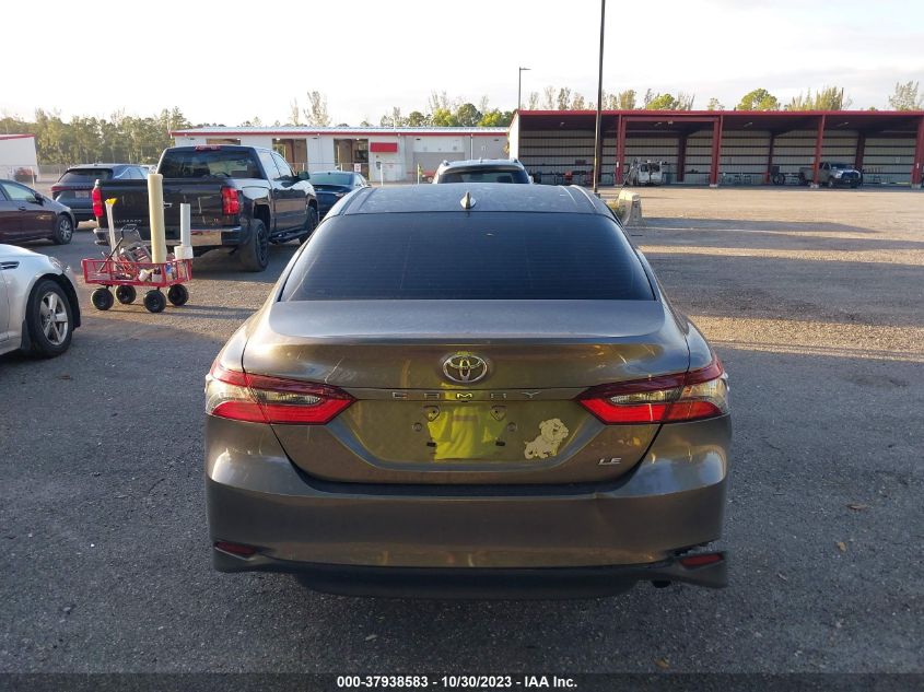 2021 TOYOTA CAMRY LE - 4T1C11AK1MU518094