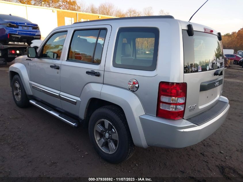 1J8GN28K18W155630 2008 JEEP LIBERTY SPORTphoto 3