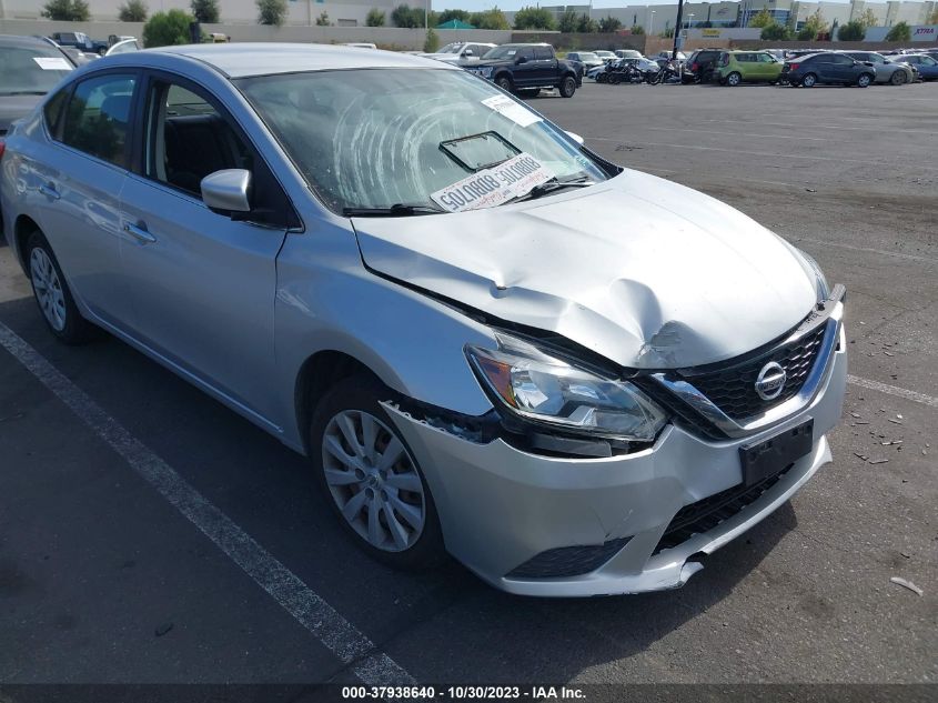 2016 NISSAN SENTRA SR/SL/S/SV/FE+ S - 3N1AB7AP6GY240689