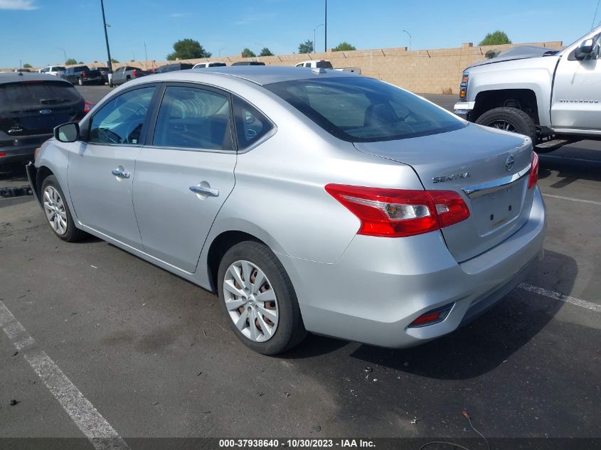 2016 NISSAN SENTRA SR/SL/S/SV/FE+ S - 3N1AB7AP6GY240689