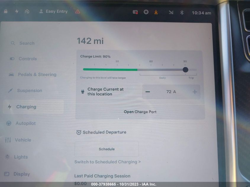 2017 TESLA MODEL S - 5YJSA1E21HF233145