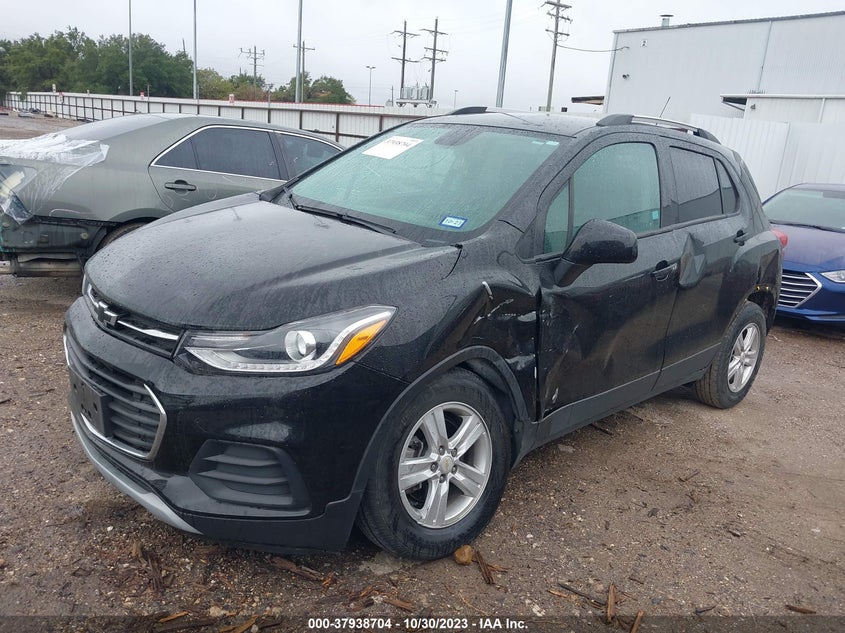 VIN KL7CJLSBXMB315065 2021 CHEVROLET TRAX 1LT