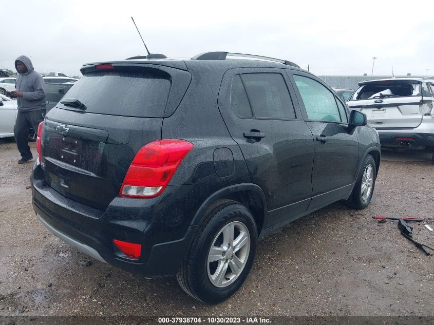 VIN KL7CJLSBXMB315065 2021 CHEVROLET TRAX 1LT