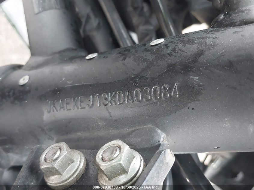 VIN JKAEXEJ13KDA03084 2019 KAWASAKI EX650 J