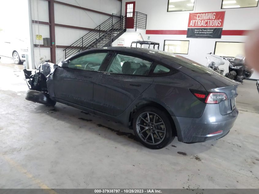 2022 TESLA MODEL 3 - 5YJ3E1EB9NF158070