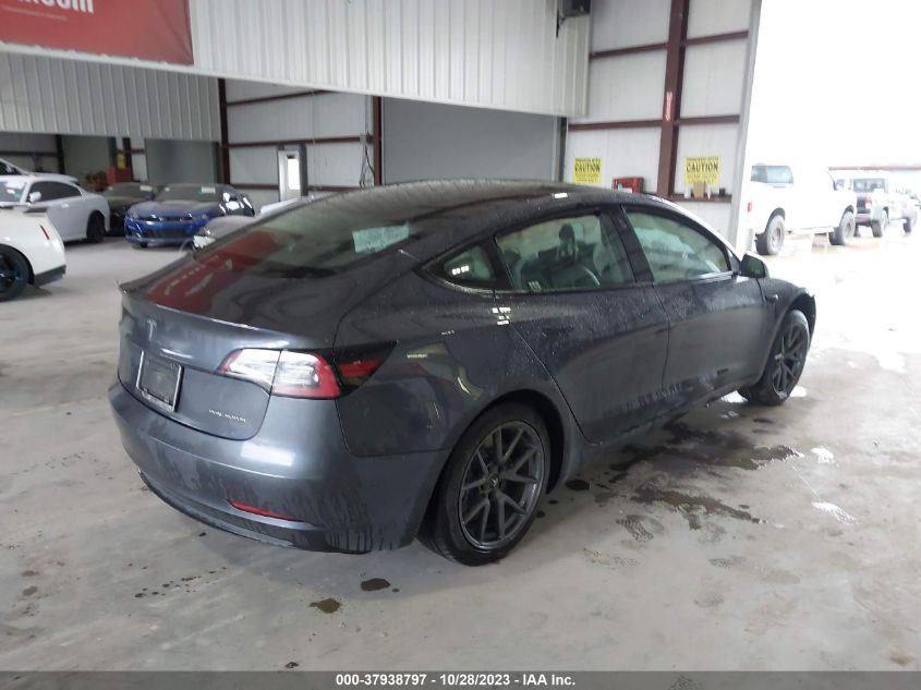 2022 TESLA MODEL 3 - 5YJ3E1EB9NF158070