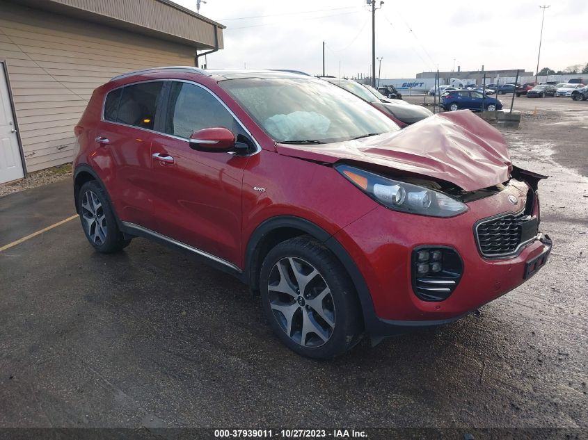 2017 KIA SPORTAGE SX - KNDPRCA63H7208319