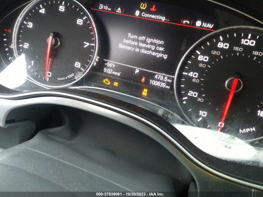 2014 AUDI A6 2.0T PREMIUM PLUS - WAUGFAFC0EN009812