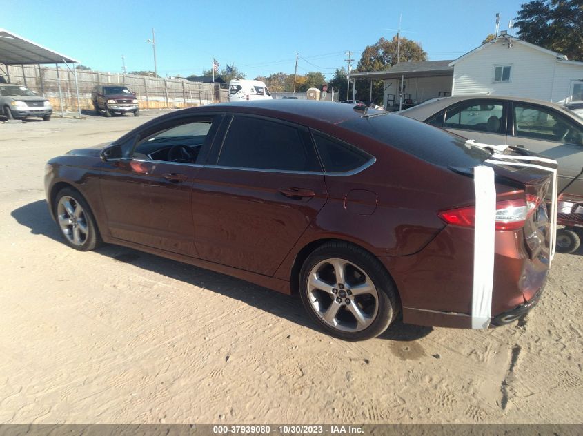 2016 FORD FUSION SE - 3FA6P0H91GR364565