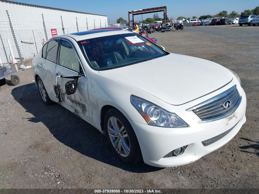 2013 INFINITI G37 SEDAN JOURNEY - JN1CV6AP4DM722652