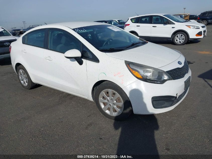 2014 KIA RIO LX - KNADM4A36E6375995