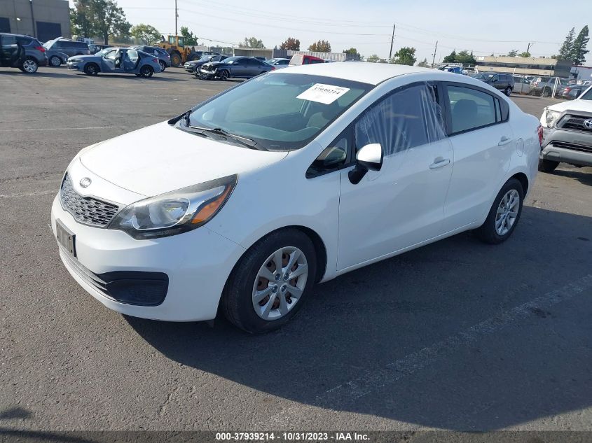 2014 KIA RIO LX - KNADM4A36E6375995
