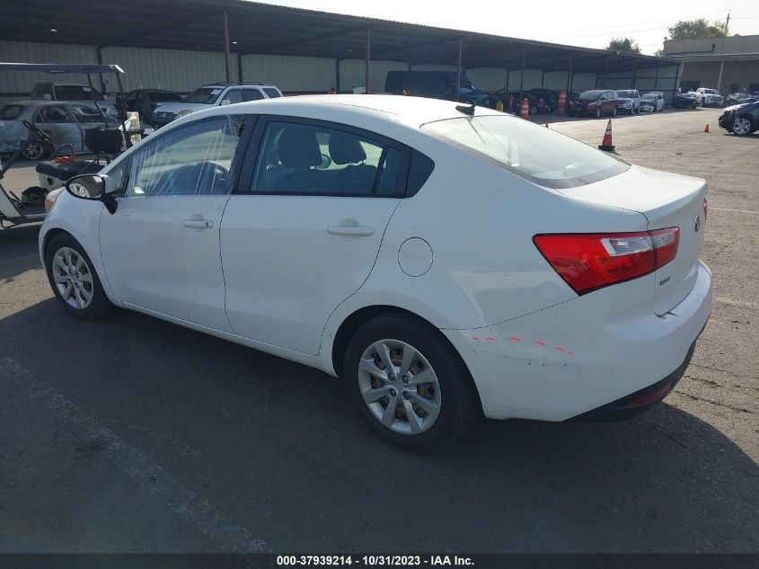 2014 KIA RIO LX - KNADM4A36E6375995