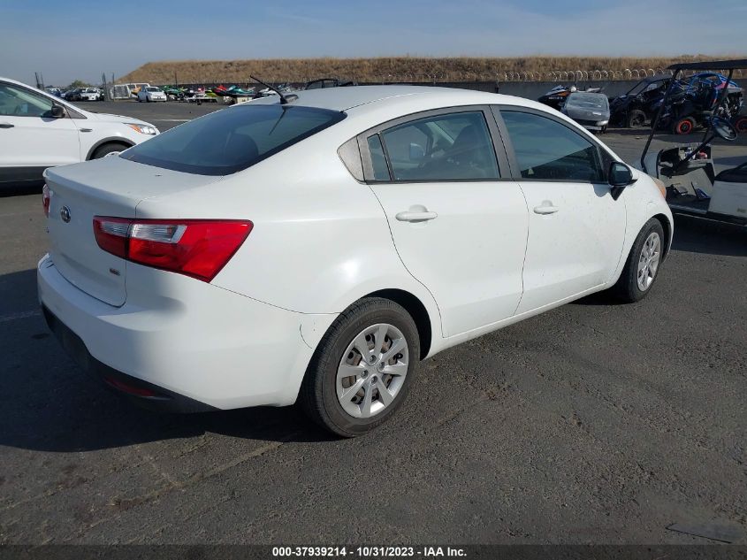 2014 KIA RIO LX - KNADM4A36E6375995