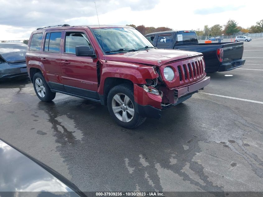 VIN 1C4NJPCB4ED570320 2014 JEEP PATRIOT no.1