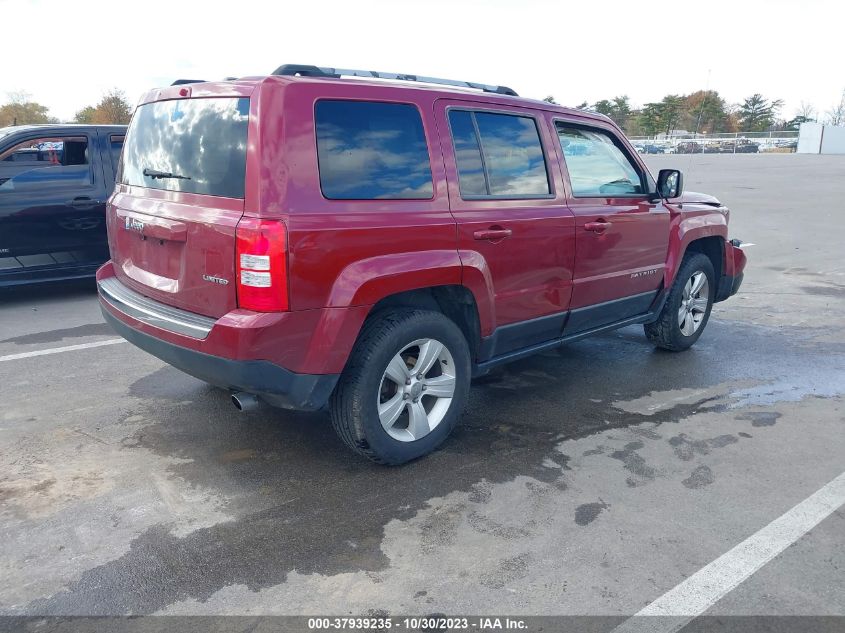 2014 JEEP PATRIOT LIMITED - 1C4NJPCB4ED570320